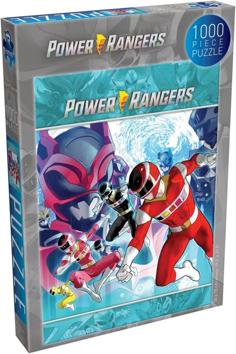 Power Rangers Shattered Grid Jigsaw Puzzle, Multi
