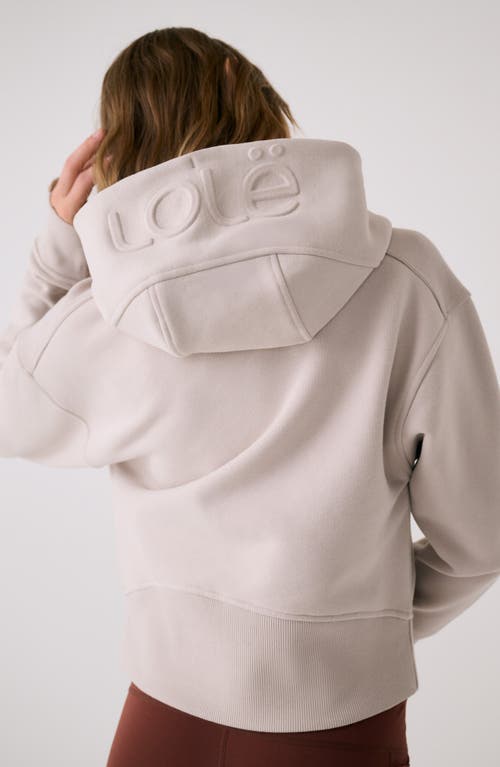 Lole Yonder Zip-up Hoodie In Neutral