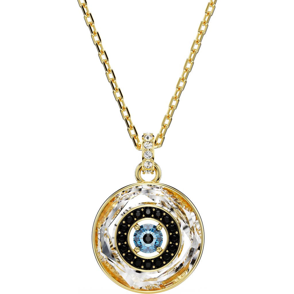 Swarovski Symbolica Crystal Evil Eye Pendant Necklace