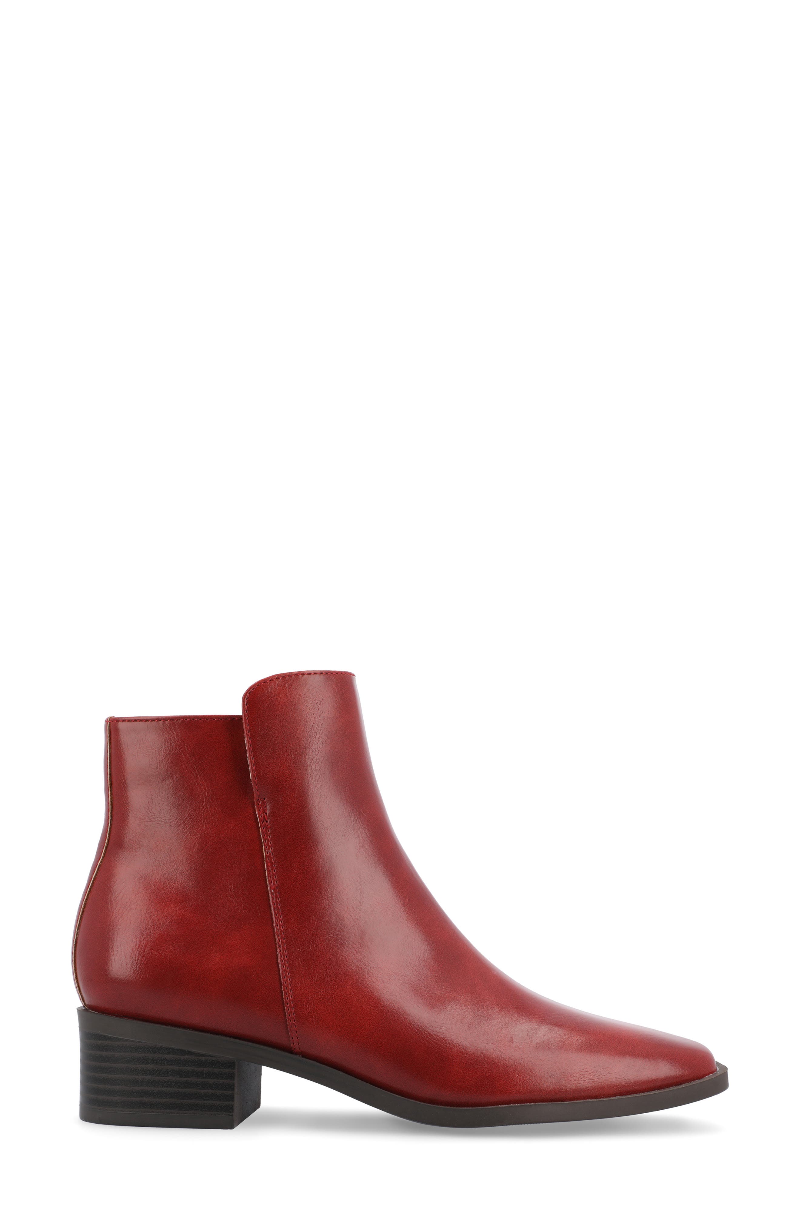 Capri Bootie, Alternate, color, RED
