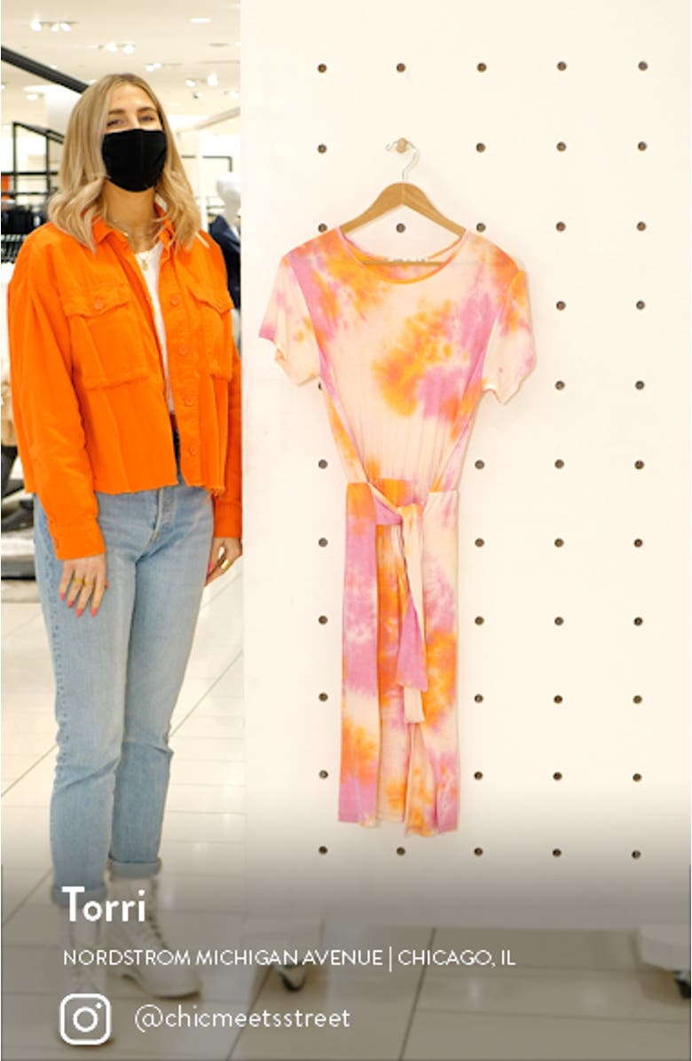 Tie Dye Midi Dress, sales video thumbnail