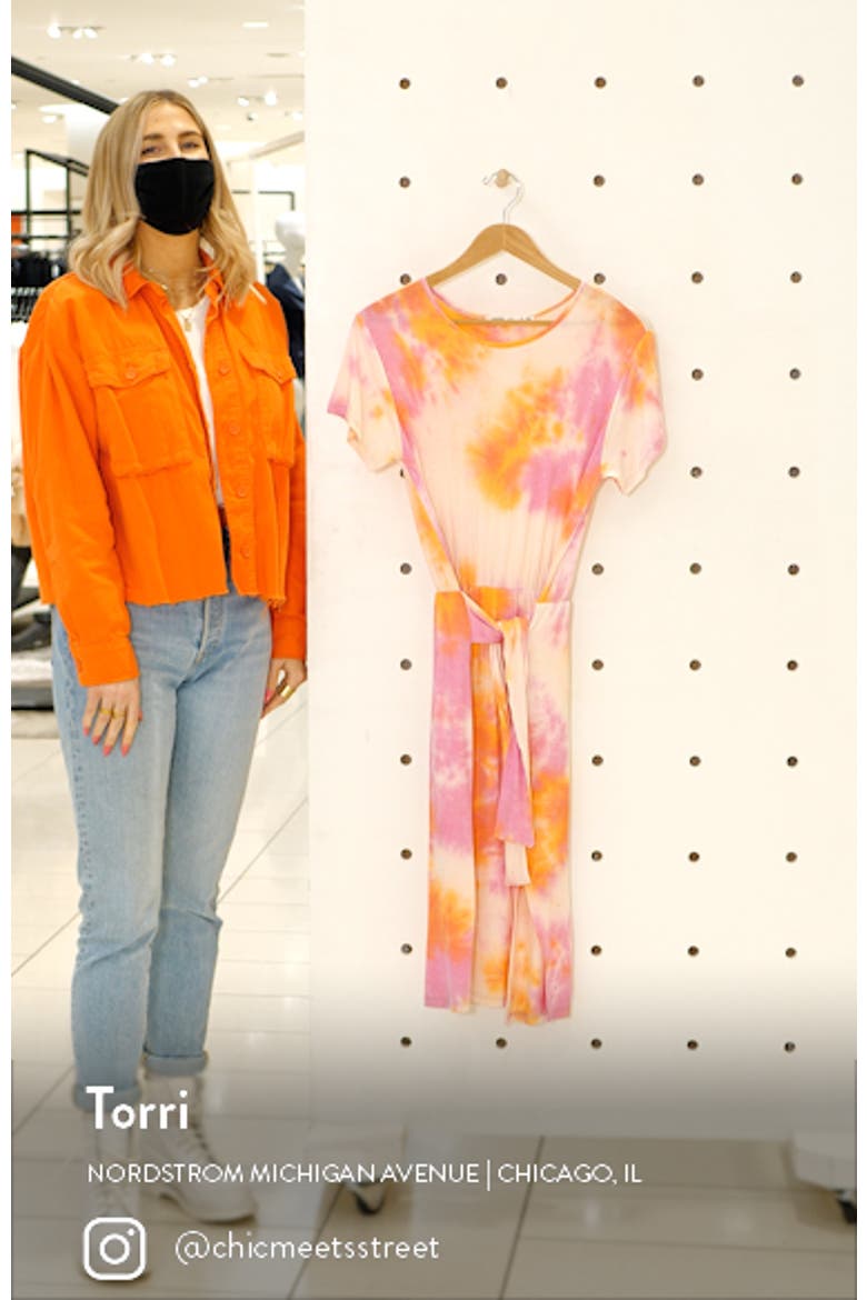 Tie Dye Midi Dress video