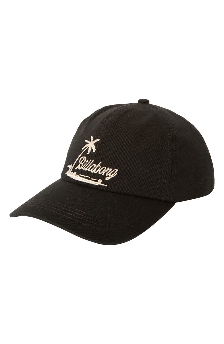 Billabong Embroidered Logo Baseball Cap, Main, color, 