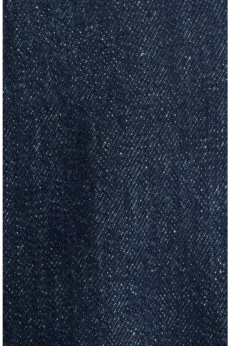 Mercer Cotton Denim Blazer, Alternate, color, DARK RINSE