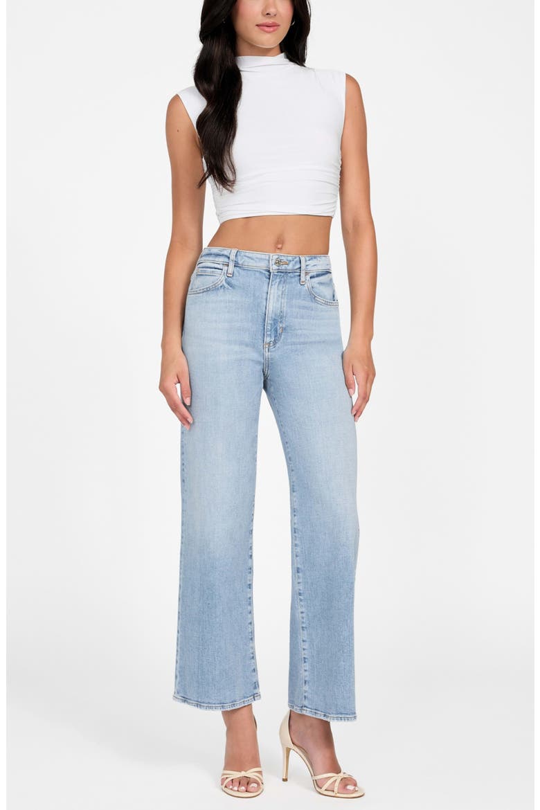 High Waist Wide Leg Jeans, Alternate, color, FRGL-OPEN BLUE