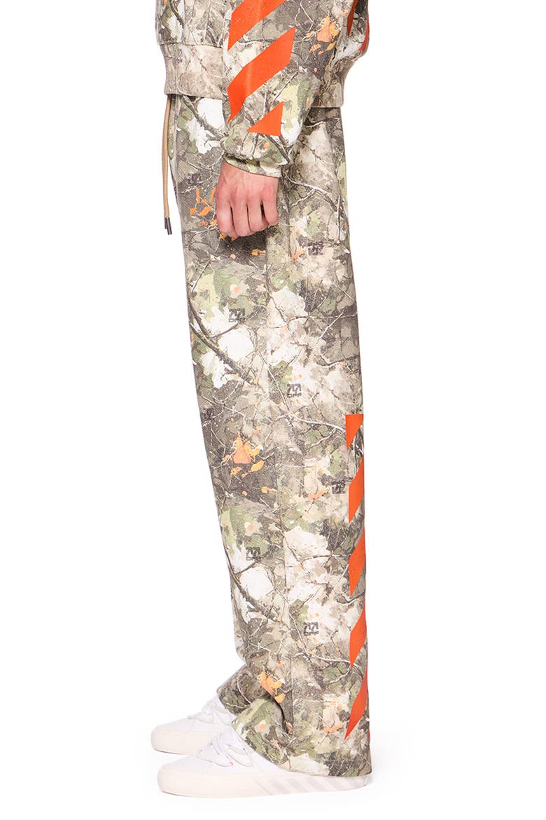 Camo Cotton French Terry Sweatpants, Alternate, color, 115227-CAMO