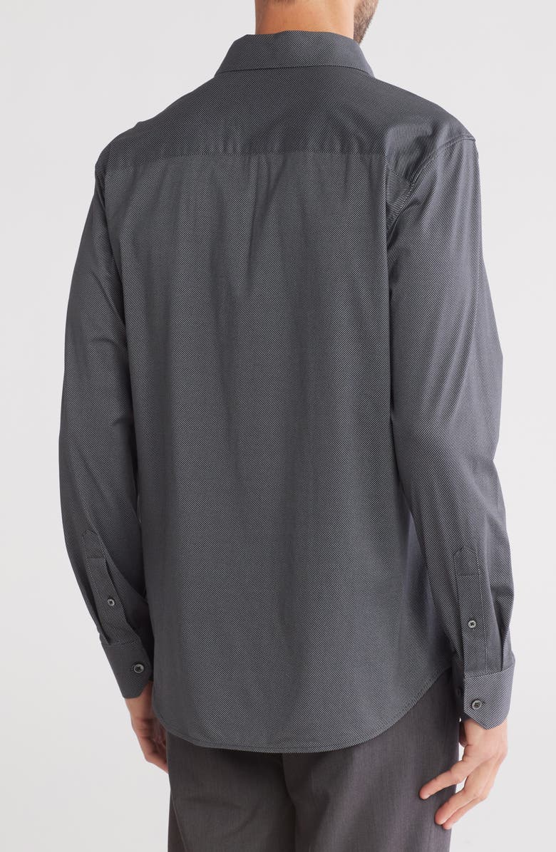 Bugatchi OoohCotton<sup>®</sup> Solid Button-Up Shirt, Alternate, color,