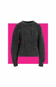 Frankie Cable Cotton Sweater