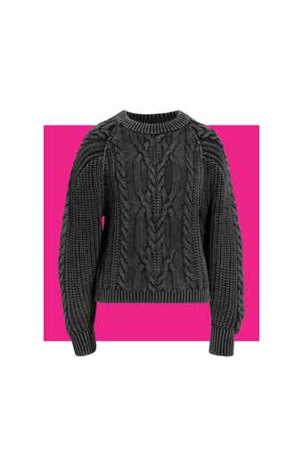 Frankie Cable Cotton Sweater