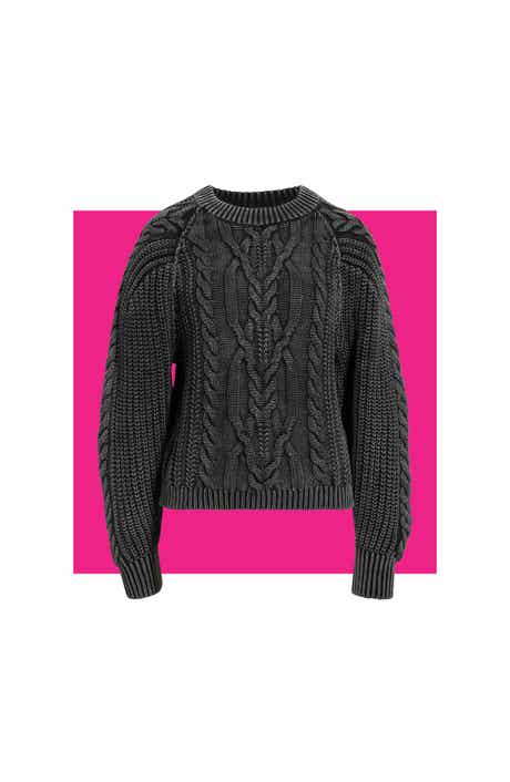 Frankie Cable Cotton Sweater