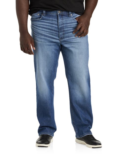 Relaxed-Fit Stretch Jeans
