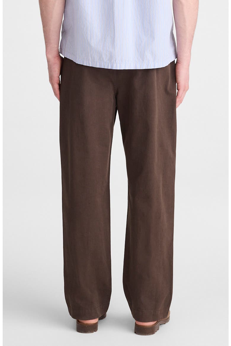 Pleated Chino Pants, Alternate, color, CHOCOLATE