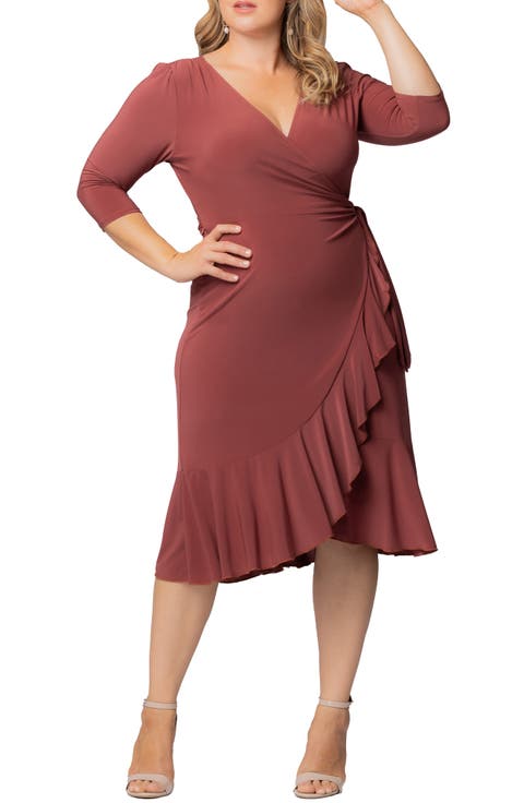 Whimsy Wrap Dress (Plus Size)