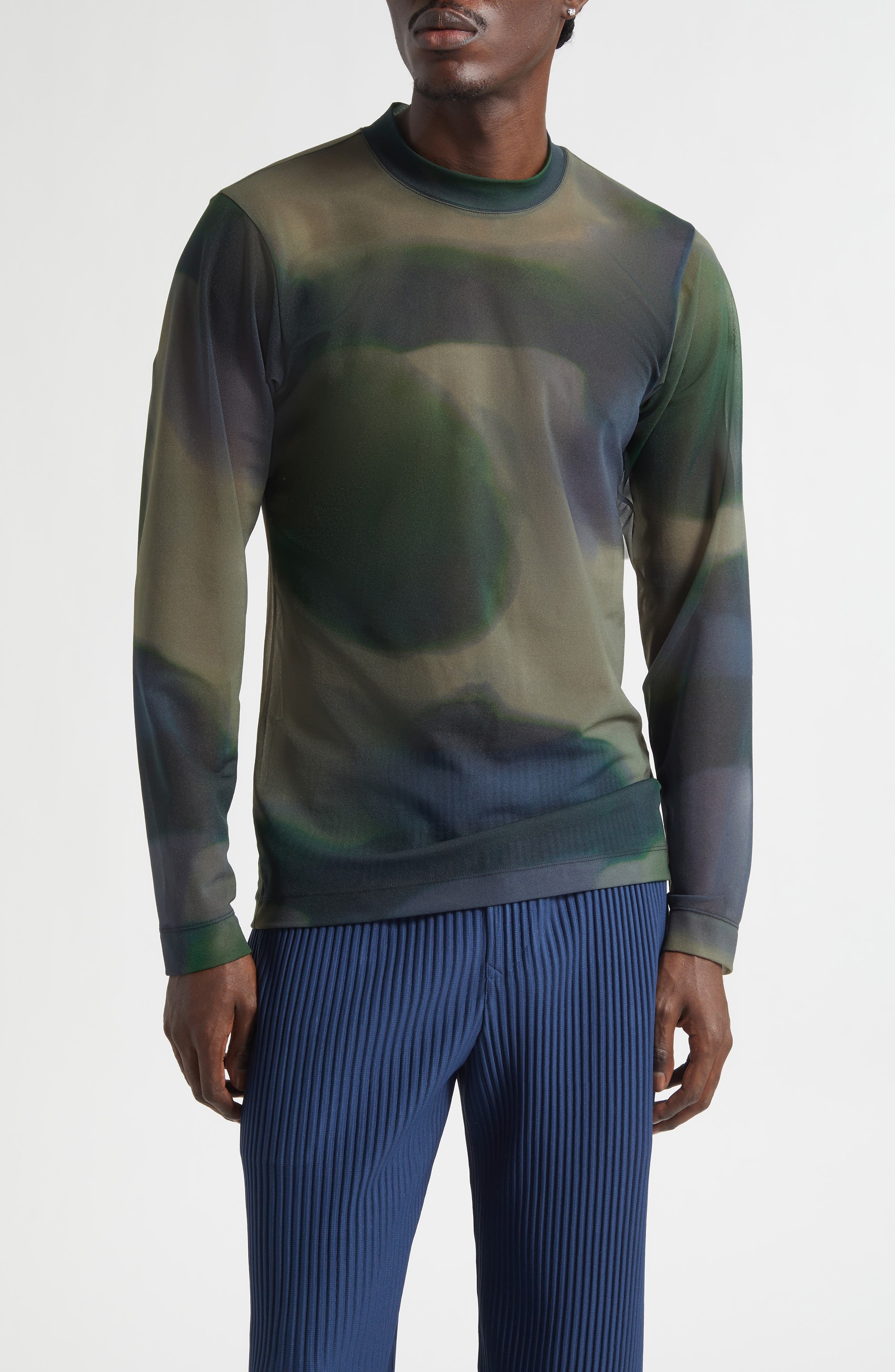 HOMME PLISSÉ ISSEY MIYAKE DAWN SHEER Dawn Sheer Shirt (Men) | Nordstrom