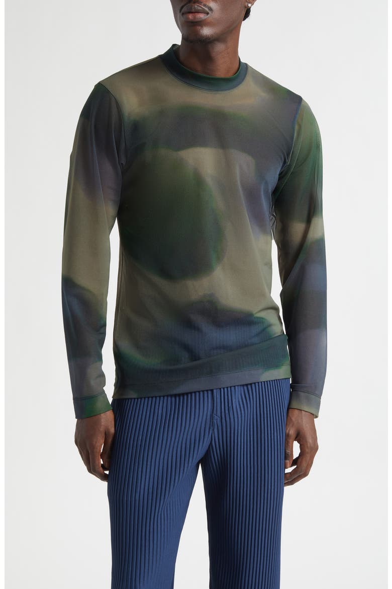 HOMME PLISSÉ ISSEY MIYAKE DAWN SHEER Dawn Sheer Shirt (Men) | Nordstrom