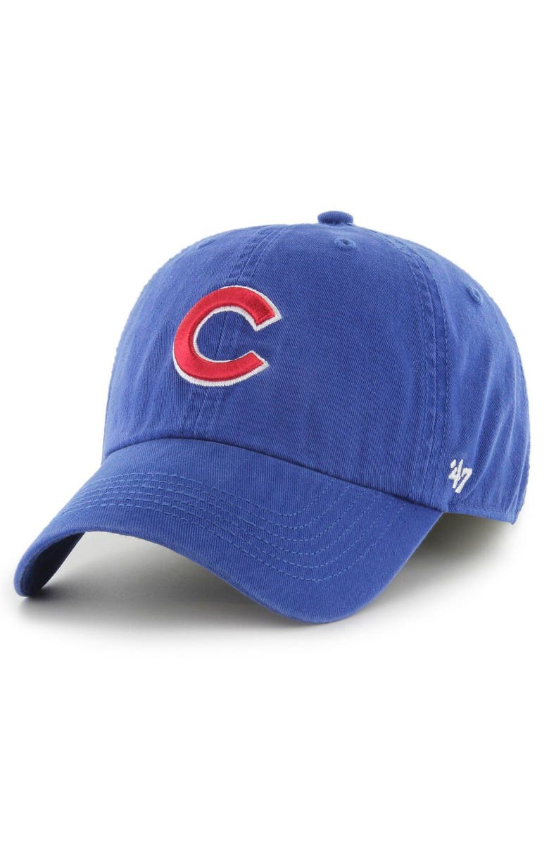 '47 Men's '47 Royal Chicago Cubs Franchise Logo Fitted Hat, Main, color, Royal