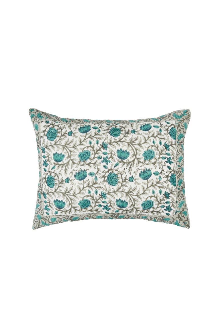 Victory Surf Cotton Standard Pillow Sham, Main, color, Blue