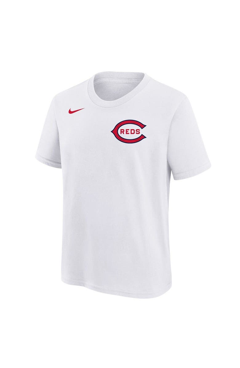 Nike Youth Nike Mike Moustakas White Cincinnati Reds 2022 Field of Dreams Name & Number T-Shirt, Alternate, color, 