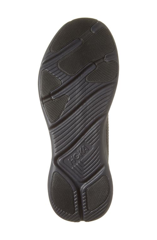 Hoka Solimar Running Shoe In Black/black