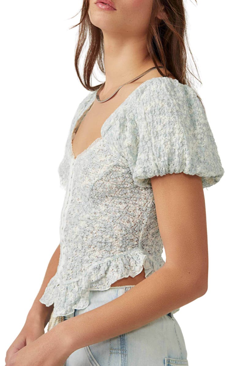 Free People Oh Baby Lace Crop Top, Alternate, color,