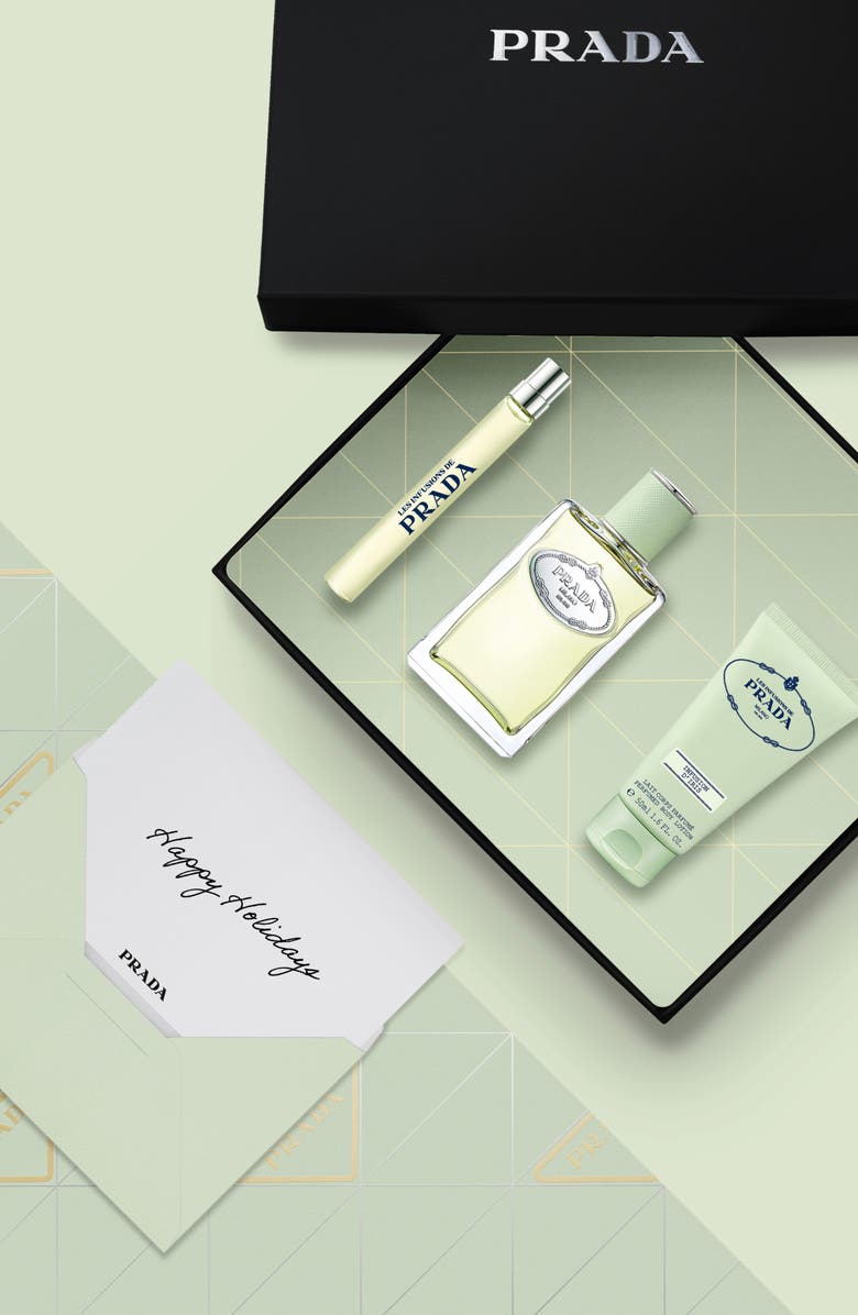 Prada Les Infusions Iris Eau de Parfum 3-Piece Gift Set $245 Value, Alternate, color,