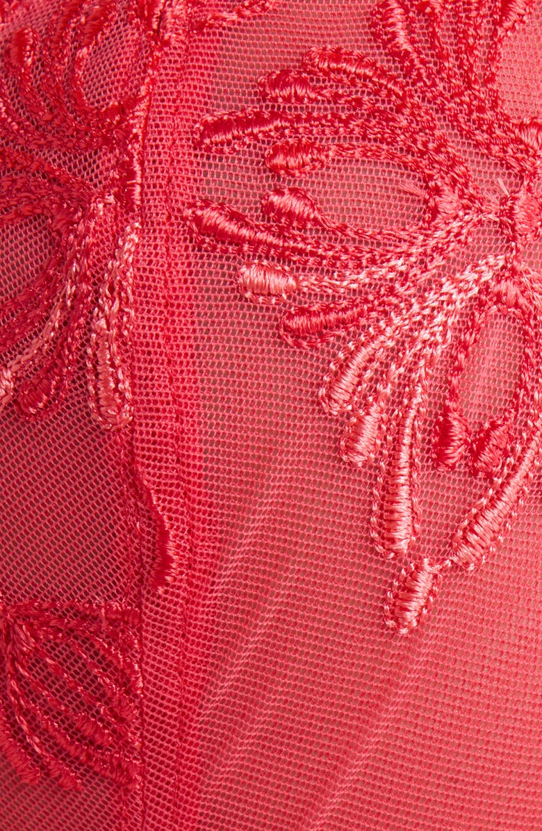 Chantelle Lingerie Champs-Élysées Underwire Demi Bra, Alternate, color, Sweet Velvet