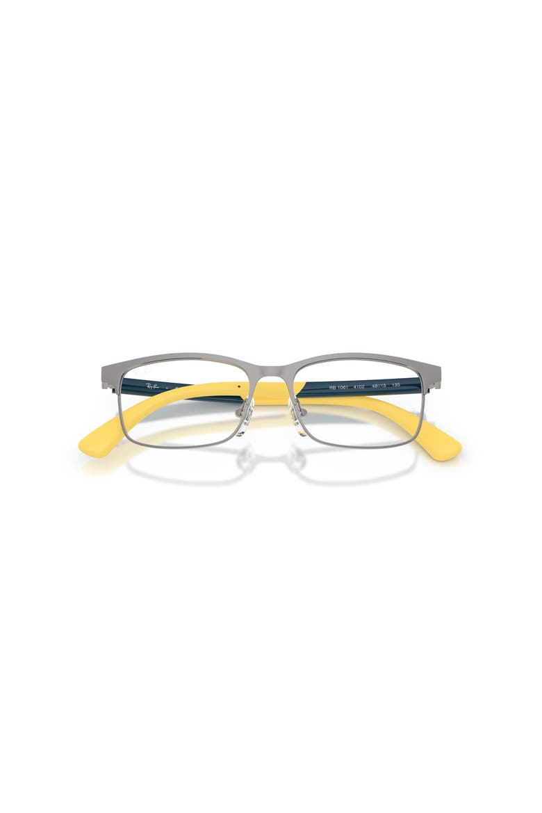 48mm Rectangle optical glasses, Alternate, color, Grey