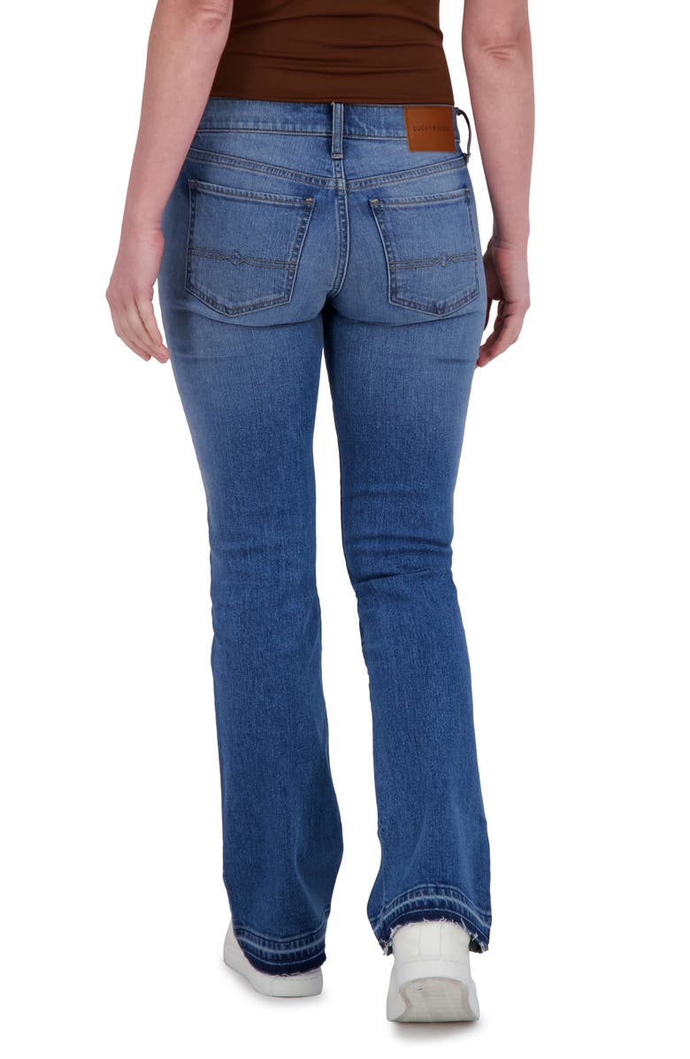 Lucky Brand Sweet Release Hem Mid Rise Bootcut Jeans, Alternate, color, Claremont