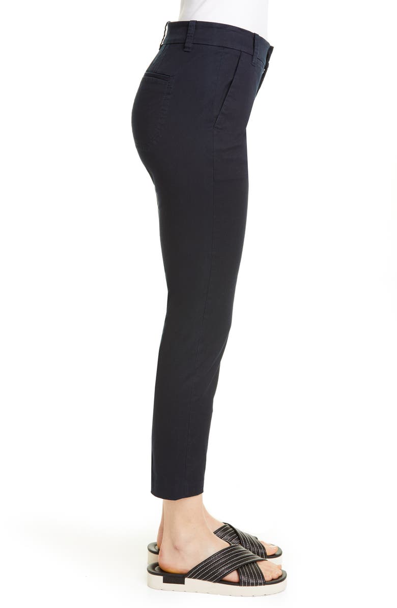 Vince Coin Pocket Stretch Cotton Chino Pants, Alternate, color, Coastal