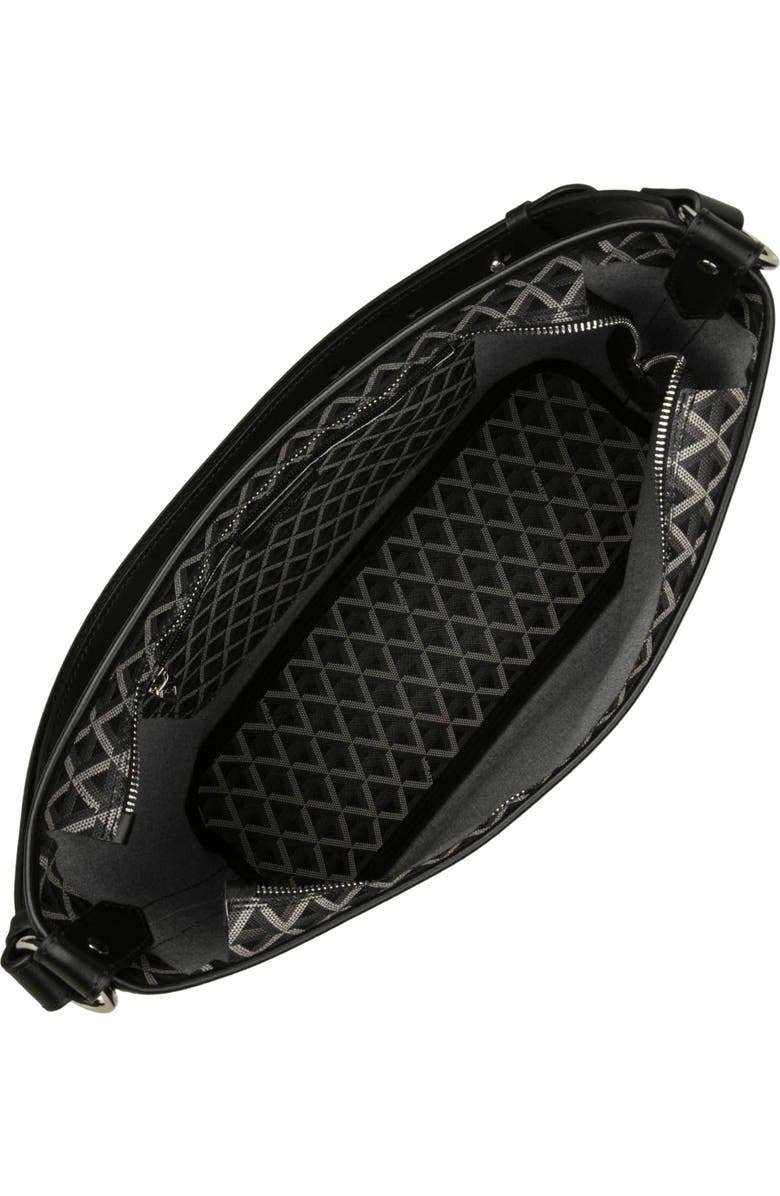 Lancaster Zipped Bucket Bag Ikon IT, Alternate, color, Noir