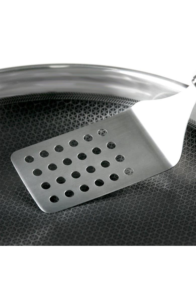 Black Cube 9-1/2 Inch 2.5 Quart Stainless/Nonstick Hybrid Chef's Pan, Alternate, color, Silver