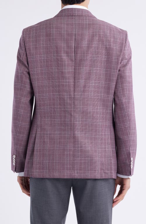 Hugo Boss Boss Hutson Plaid Virgin Wool Sport Coat