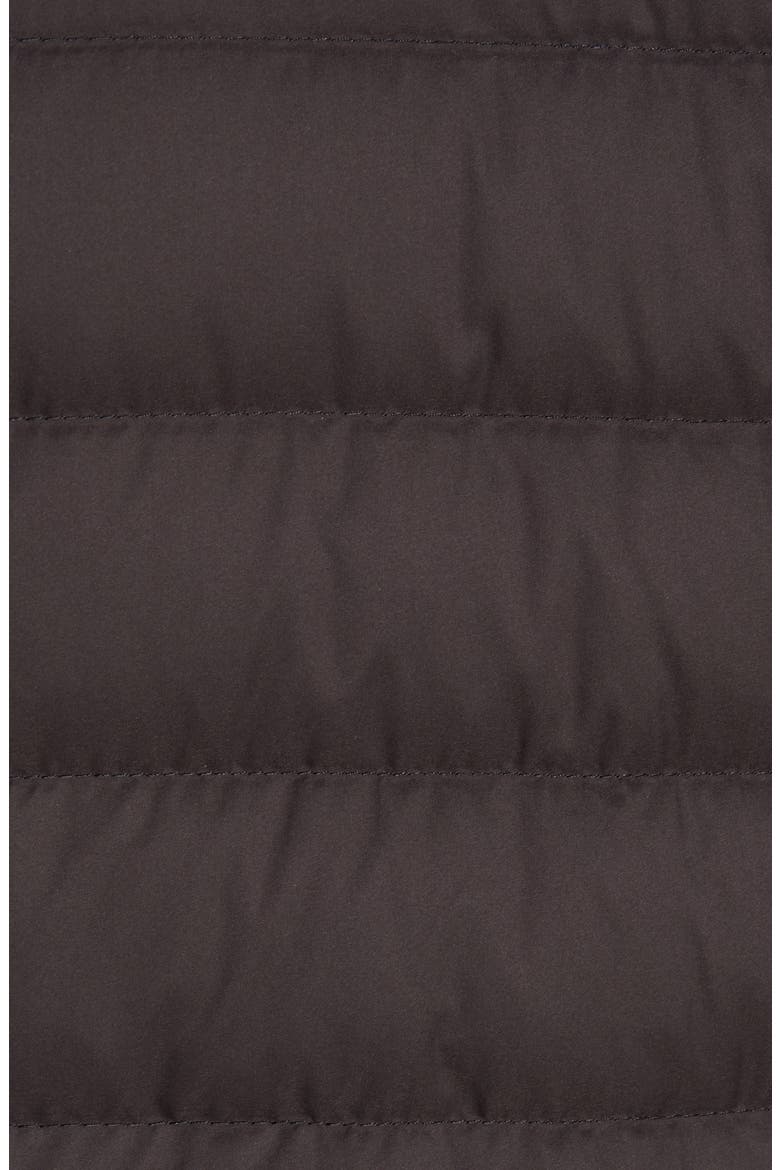 Silent Water Repellent 700-Fill Power Down Shirt Jacket, Alternate, color, BLACK