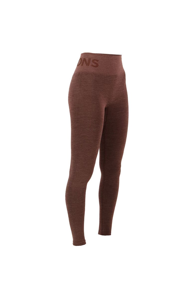 Mons Royale Solace Merino Seamless Legging - Women's, Alternate, color, Henna