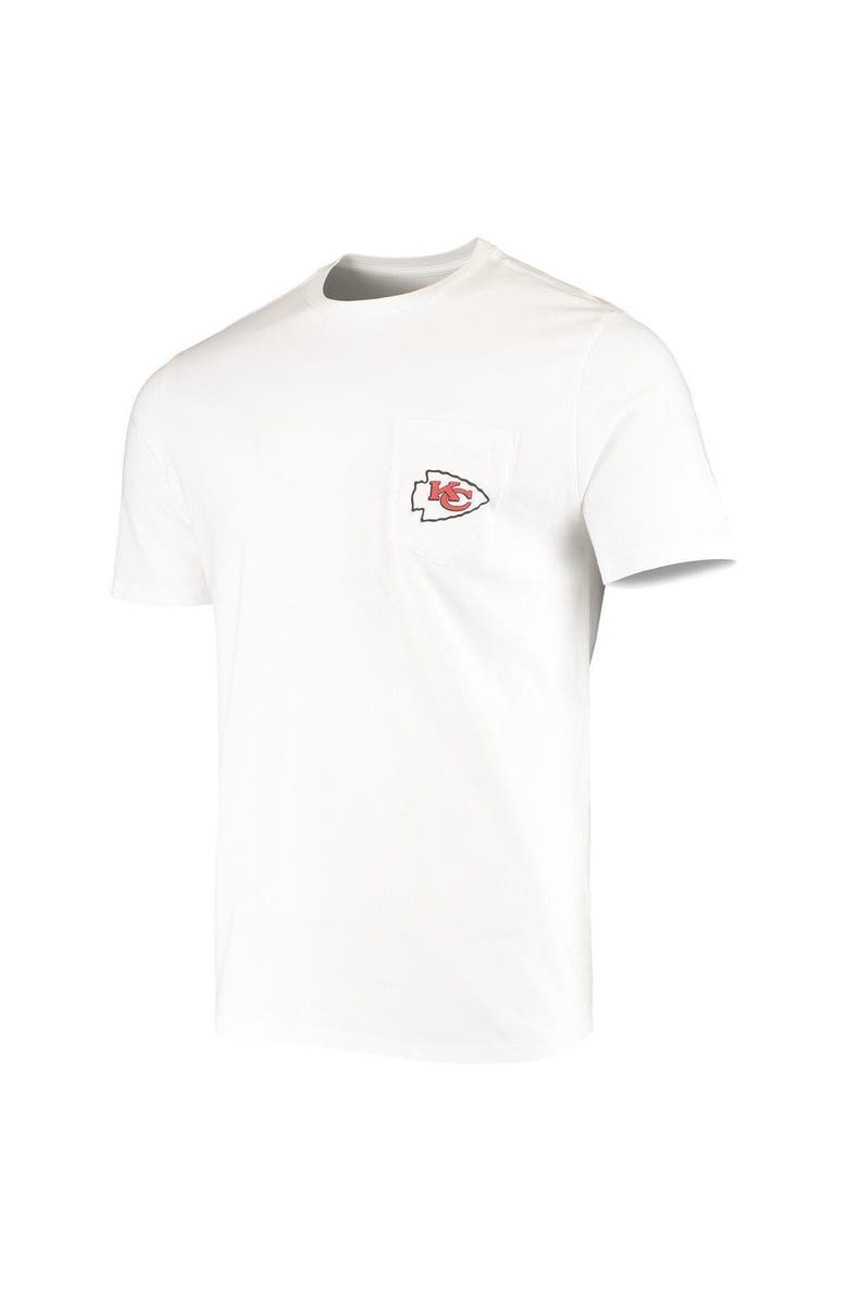 vineyard vines Men's Vineyard Vines White Kansas City Chiefs Big & Tall Helmet T-Shirt, Alternate, color, 