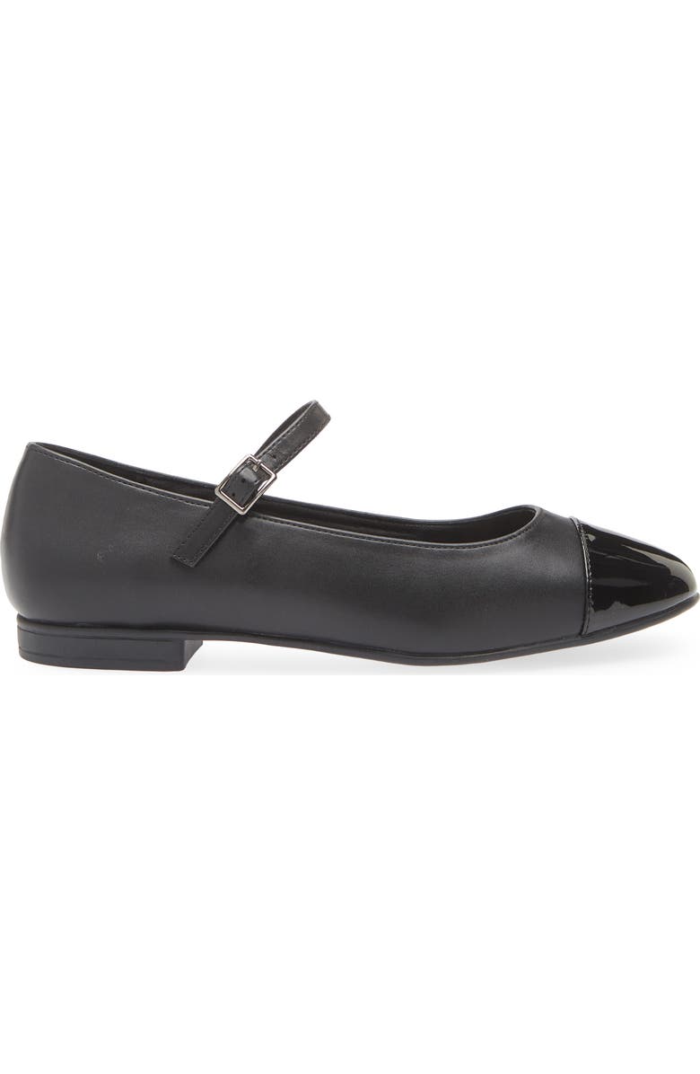T Tahari Loft Cap Toe Mary Jane Flat, Alternate, color,