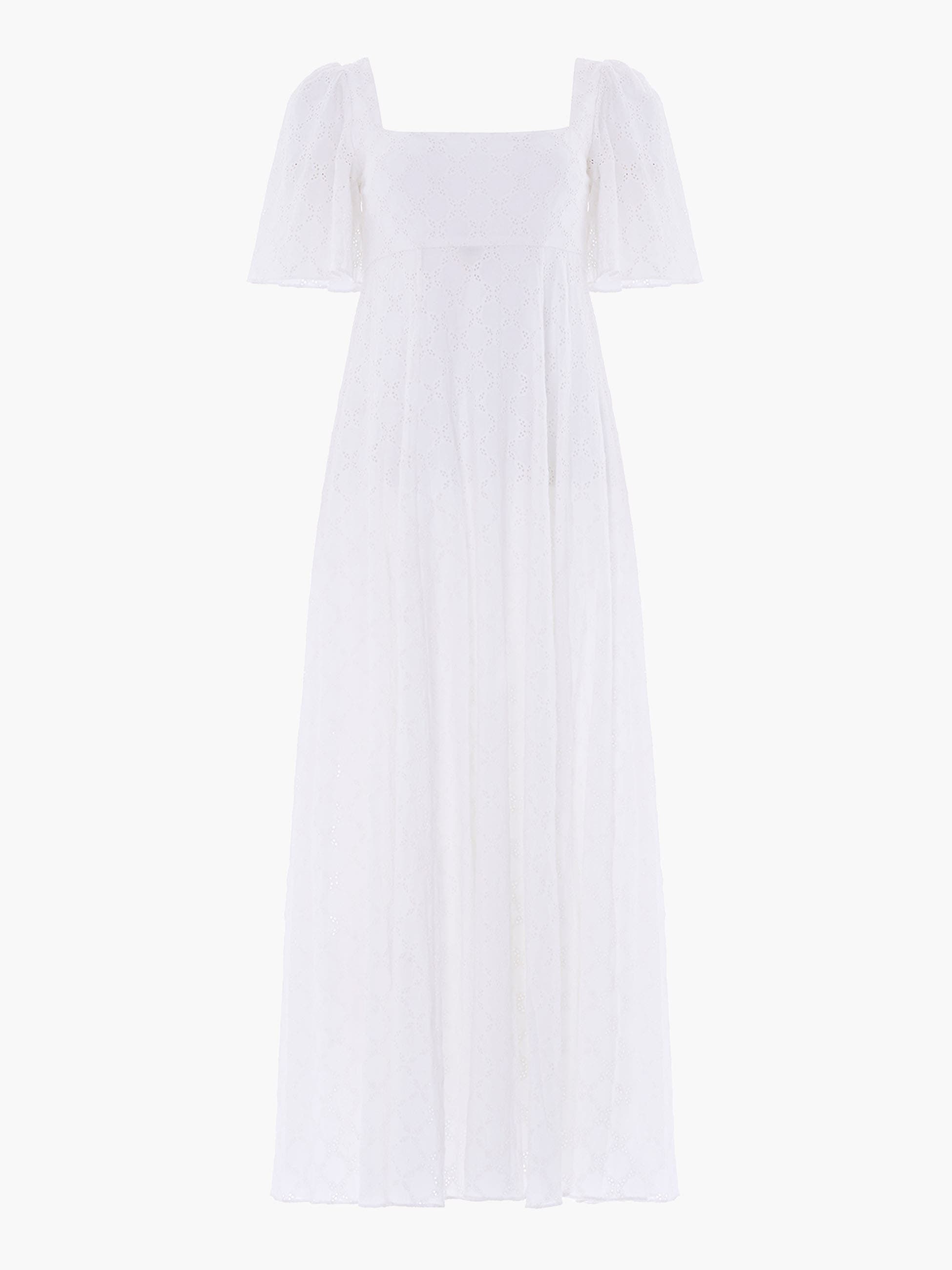 Marisol Cotton Broderie Ankle Gown - image 4