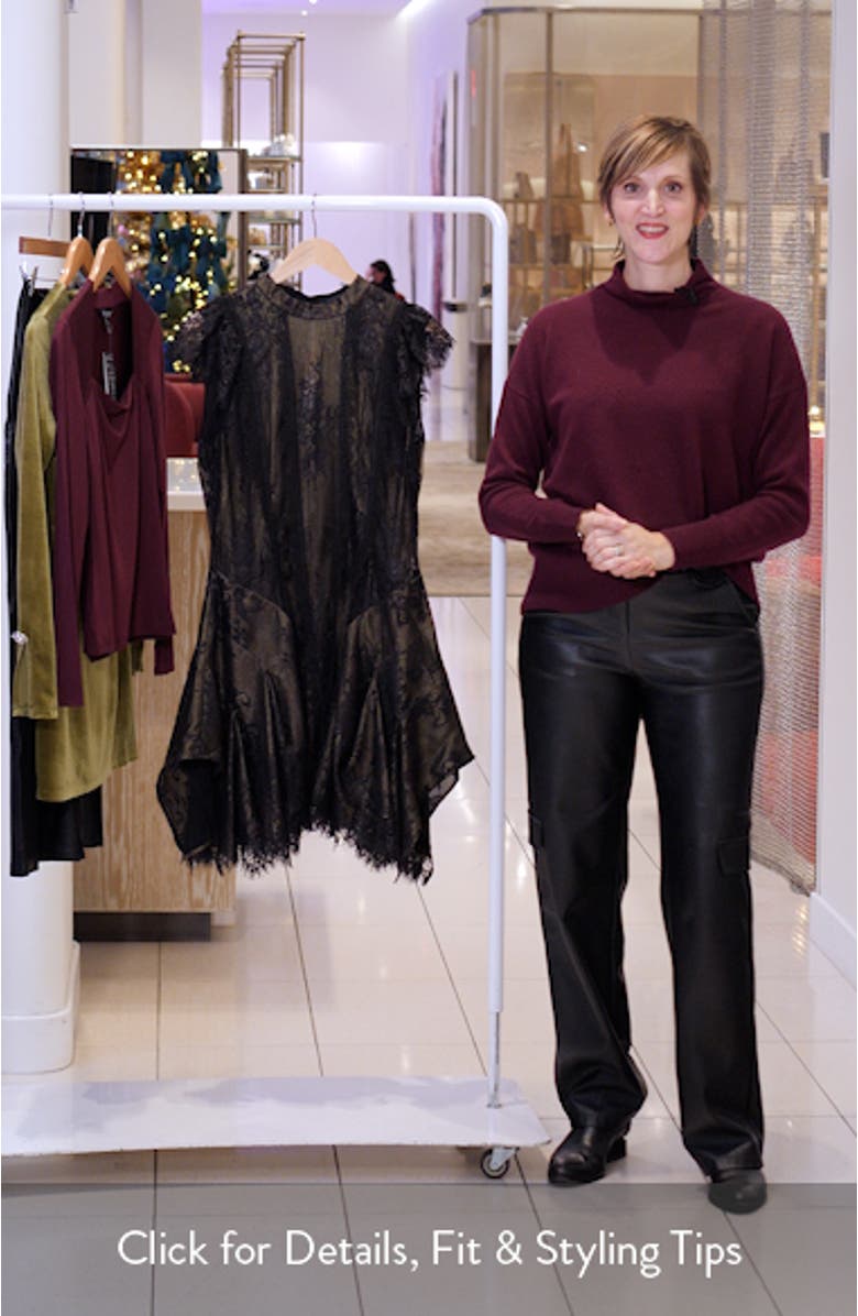 Fleur Lace Minidress, sales video thumbnail