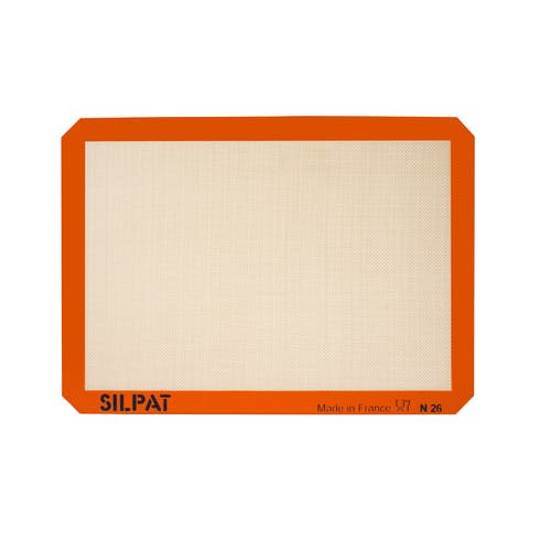 Silpat Cookie Non-stick Silicone Baking Mat, 11-5/8" X 16-1/2" In Orange