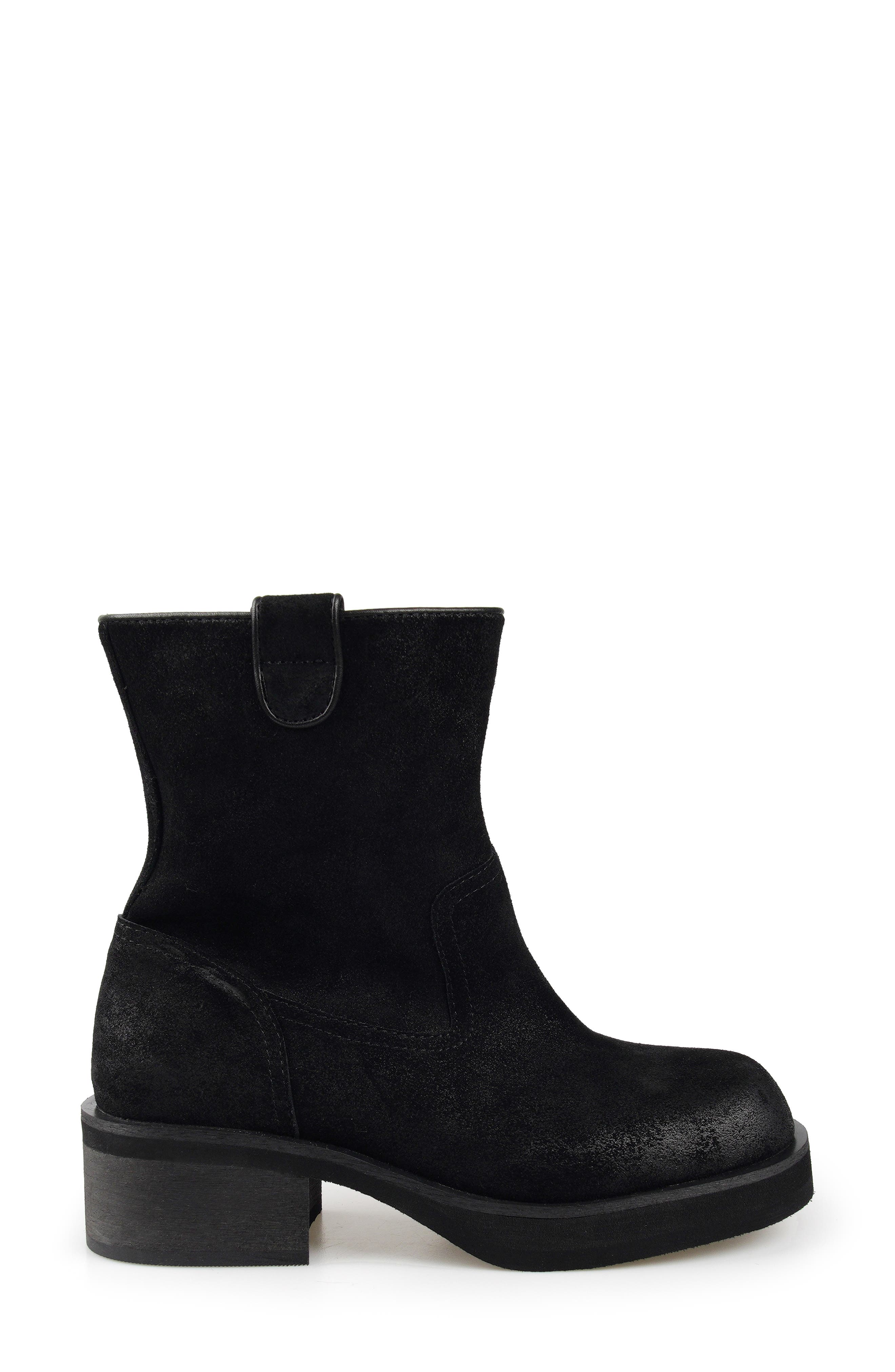 Candie's Ciarra Western Bootie, Alternate, color, Black