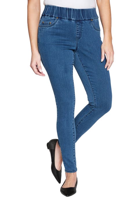 Comfort Waist Stretch Denim Straight-Leg Jean