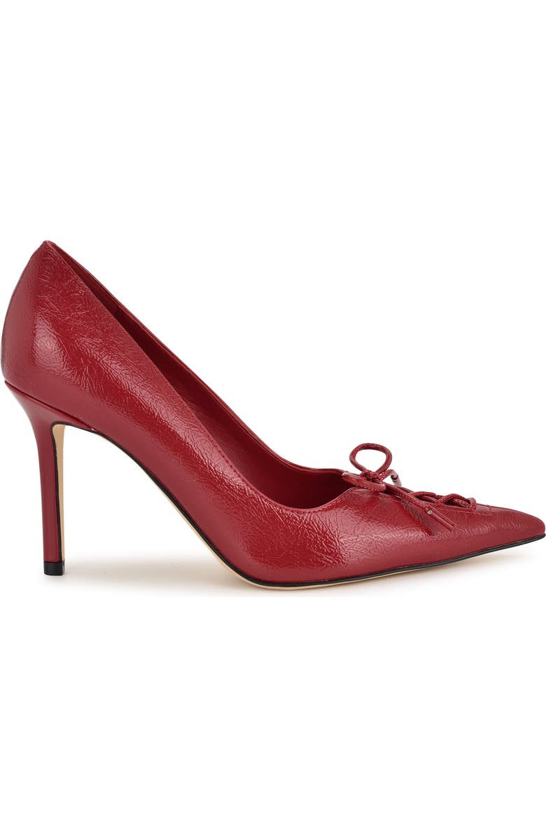 Nine West Marsen Pointed Toe Pump, Alternate, color, Dark Red 600