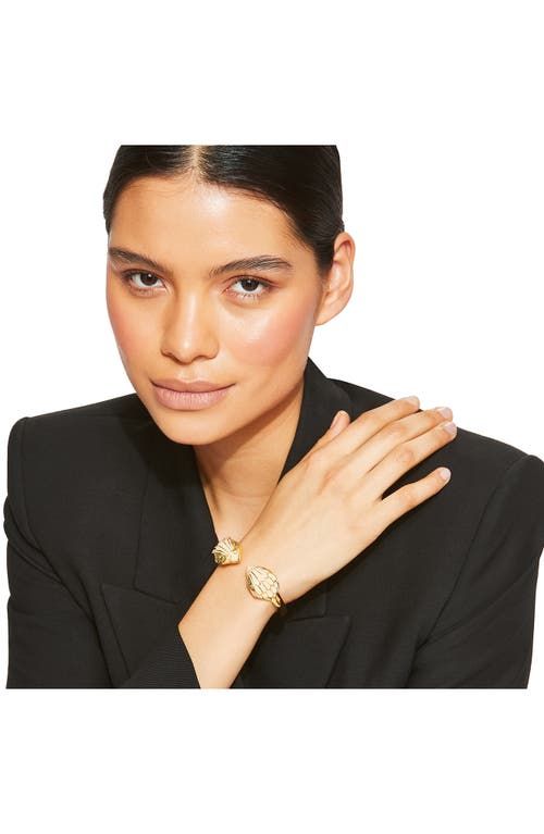 KURT GEIGER KURT GEIGER LONDON ENAMEL EAGLE HINGE CUFF BRACELET