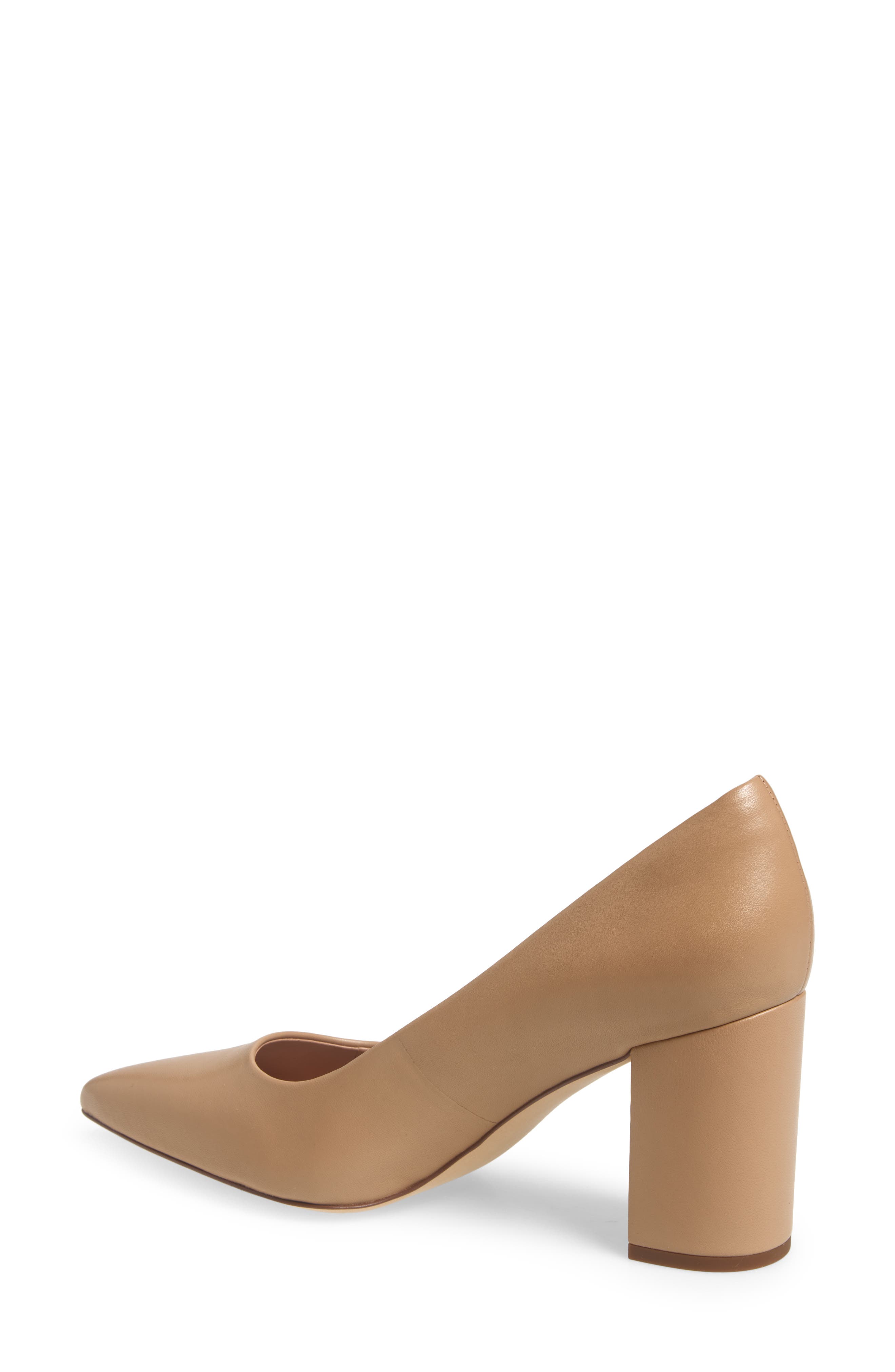 Nordstrom Poppy Pointed Toe Pump, Alternate, color, Tan Light