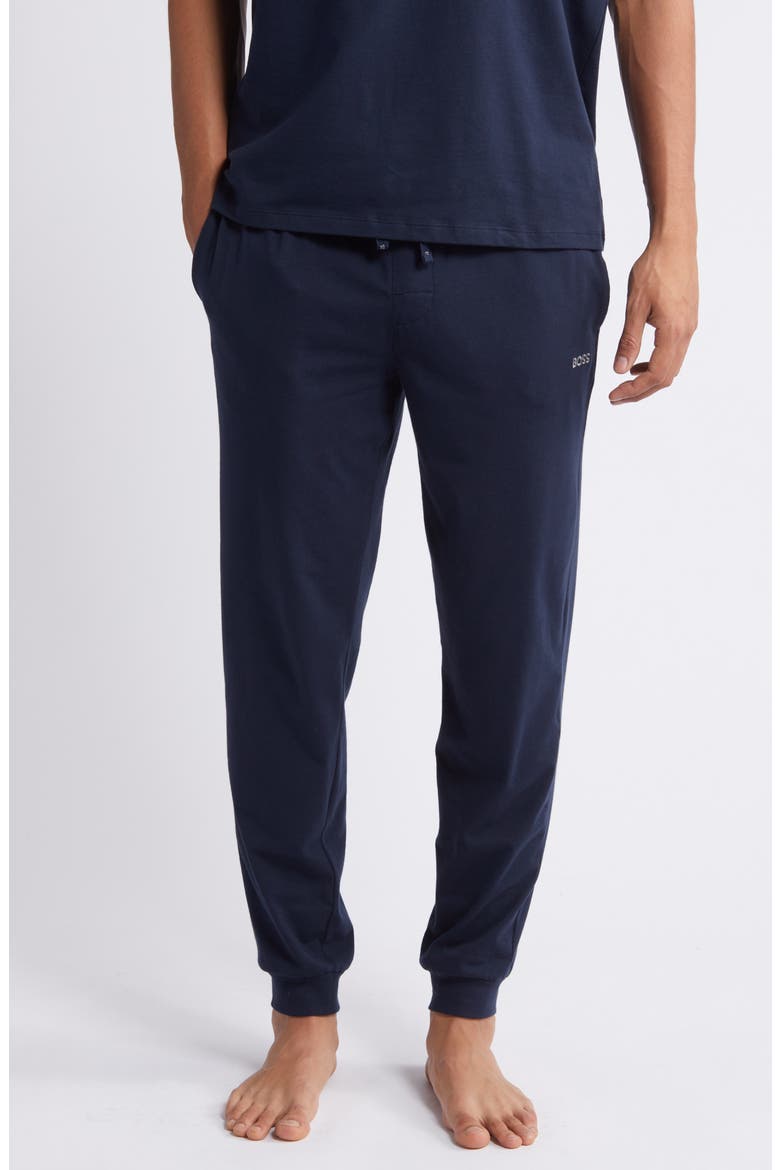 Mix Match Pajama Joggers, Main, color, DARK BLUE