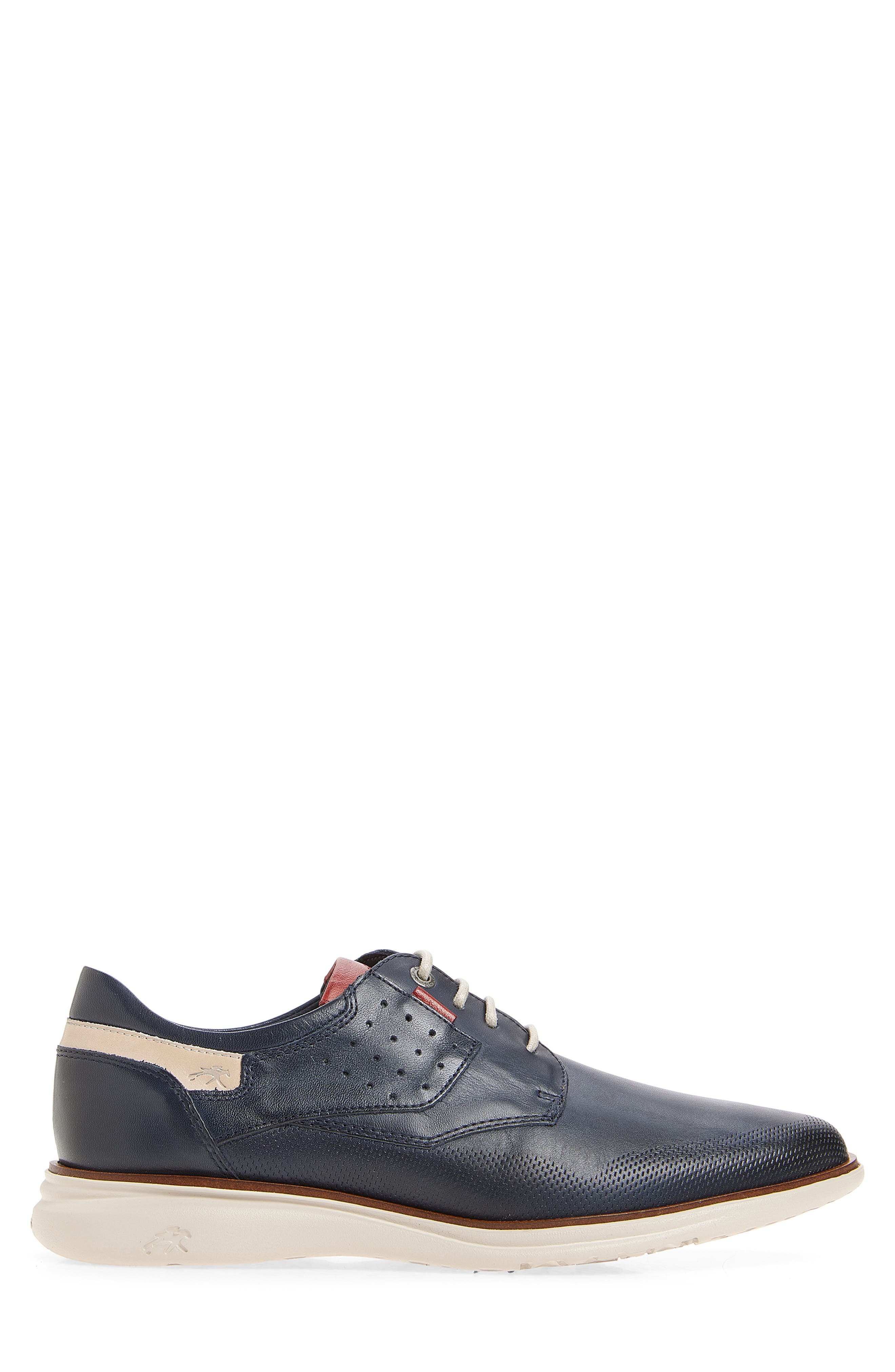 Fenix Perforated Toe Derby, Alternate, color, OCEAN