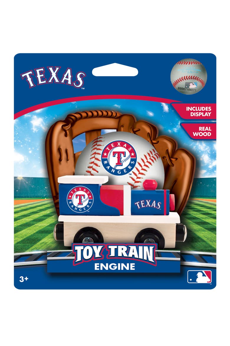 Texas Rangers Toy Train Engine, Alternate, color, Multicolor