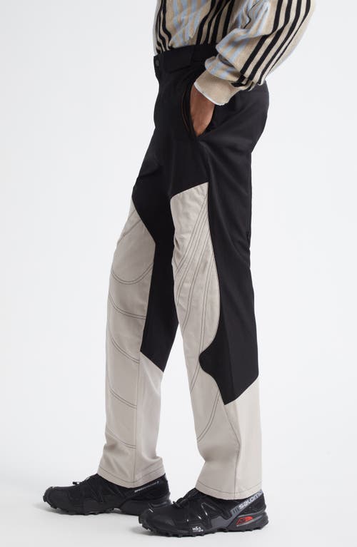 Kiko Kostadinov Panelled Design Trousers In Multi