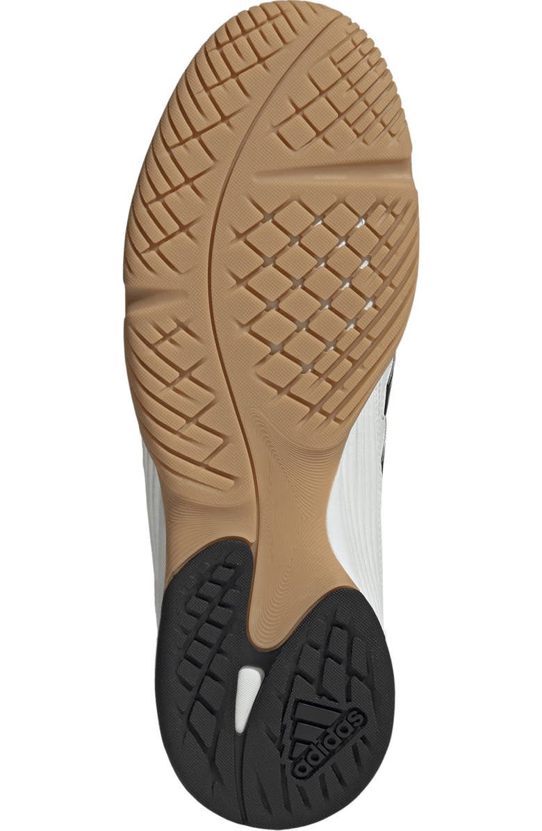 adidas Gender Inclusive Predator Sala Soccer Sneaker, Alternate, color, Zero Metallic/ Black/ Gum