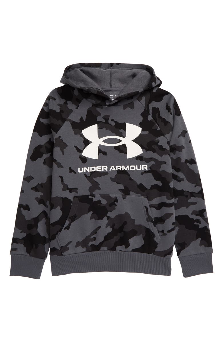 Under Armour Rival Fleece Print Hoodie, Main, color,